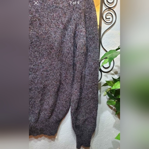 VTG 100% Virgin Wool Maglificio Florence Made In Italy Medium Mens Sweater - Picture 7 of 8